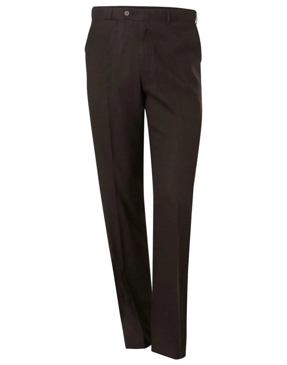 BENCHMARK Men's Poly/Viscose Stretch Pants Flexi Waist M9330 Metro Workwear.